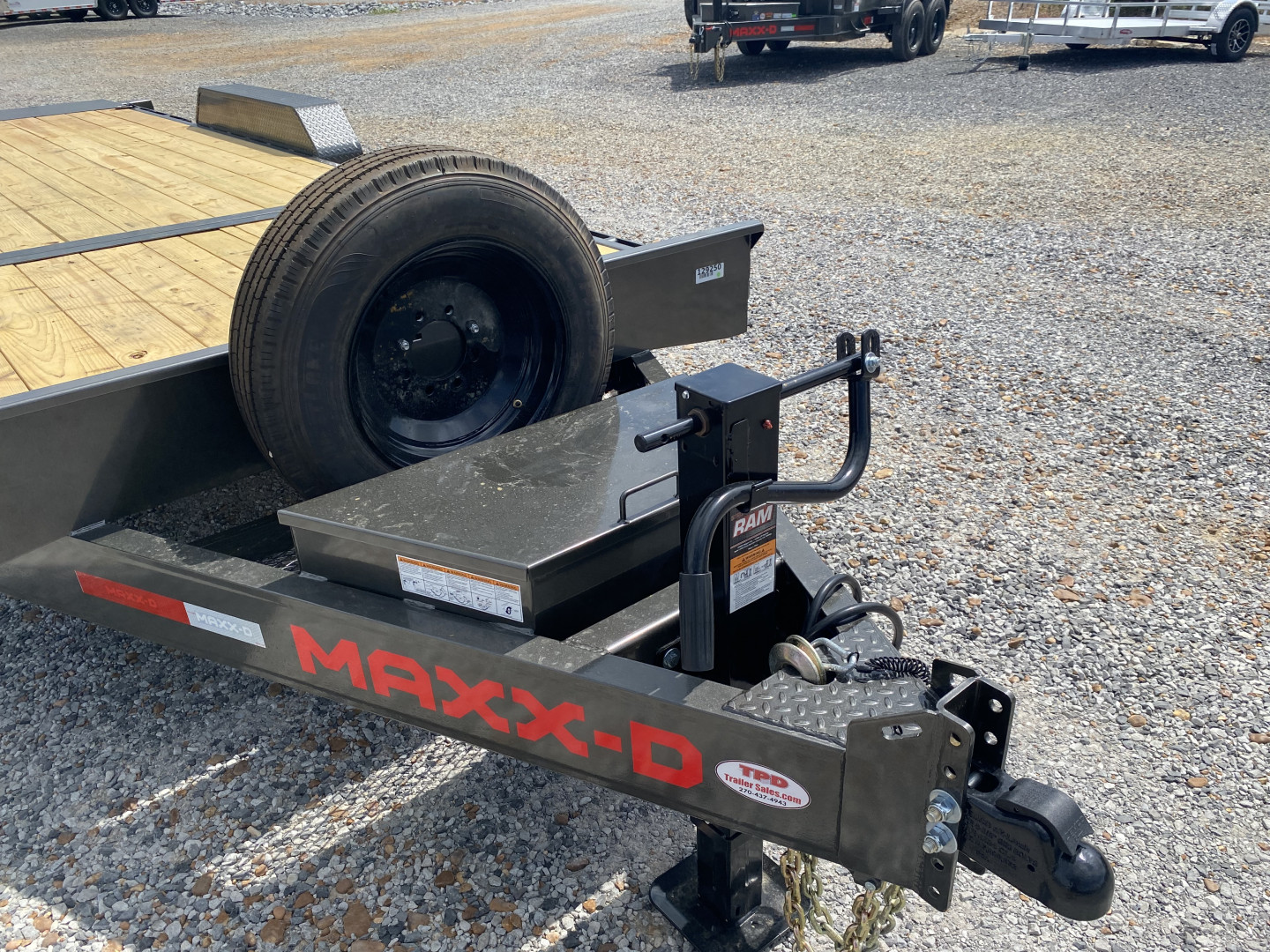 New 2026 MAXXD 83" X 22' 17.5K Tilt Equipment Trailer