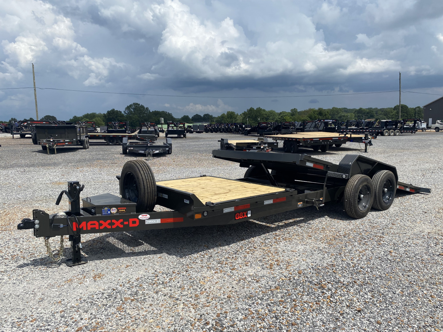 New 2026 MAXXD 83" X 22' 17.5K Tilt Equipment Trailer