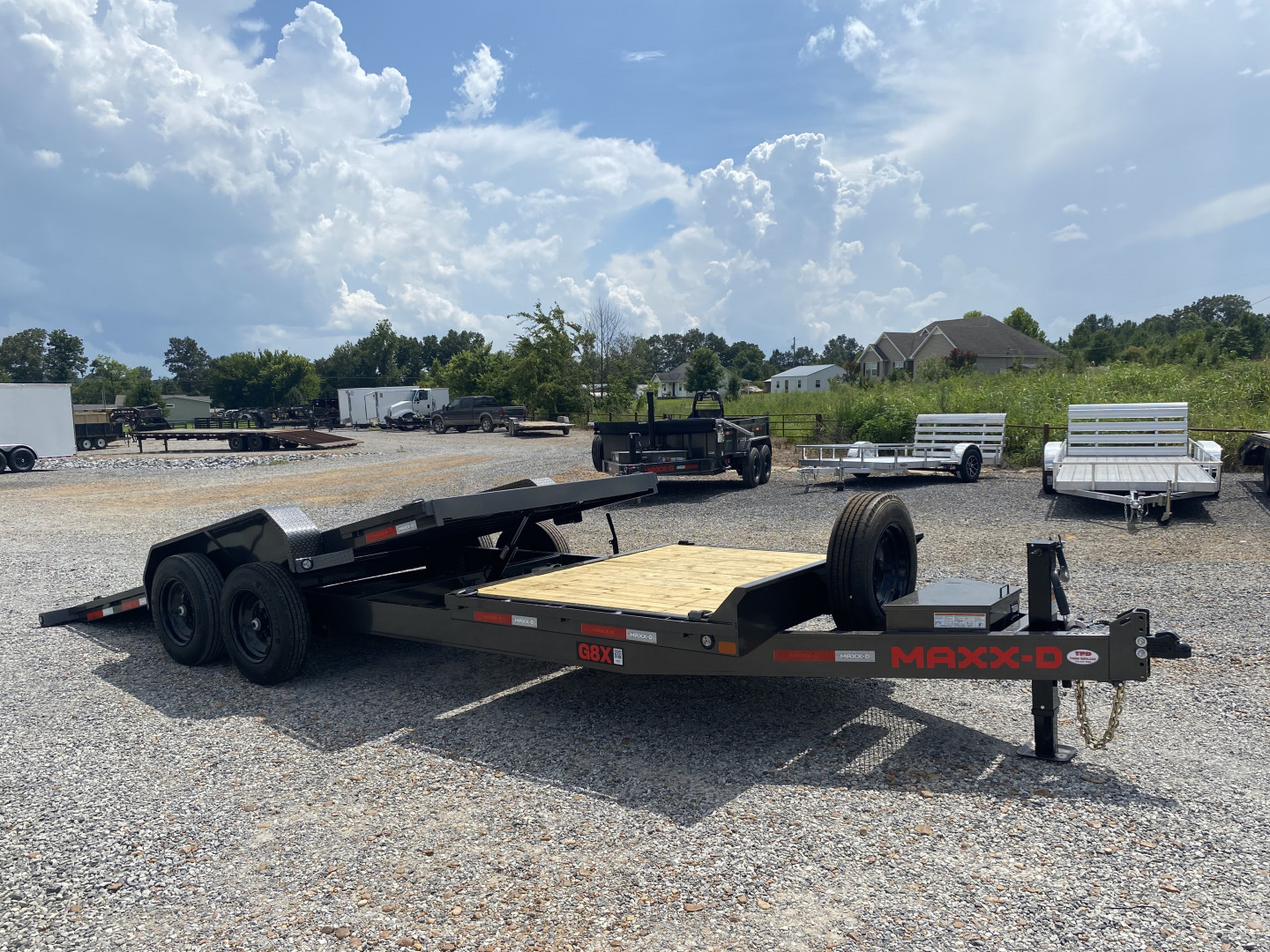 New 2026 MAXXD 83" X 22' 17.5K Tilt Equipment Trailer