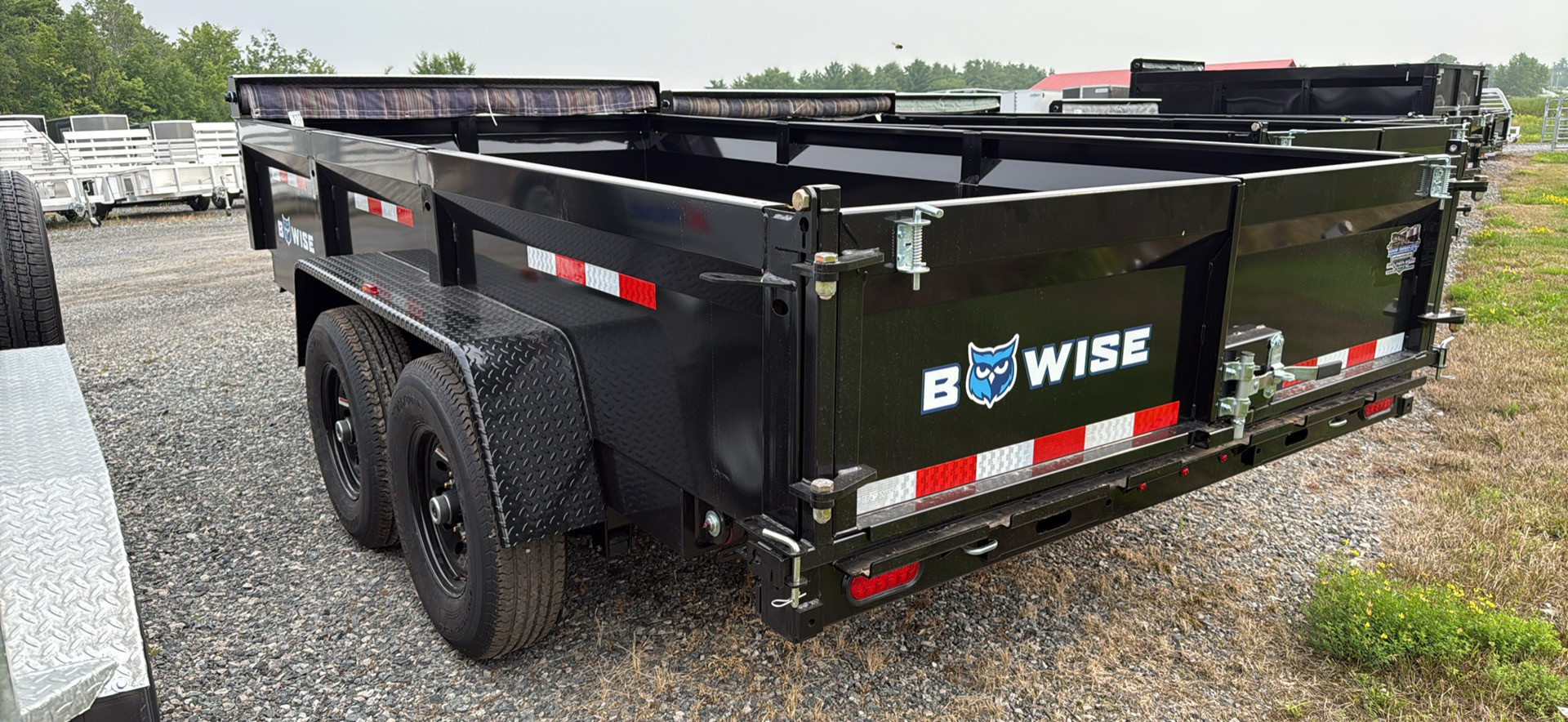 New 2026 BWISE DT714LP-LE-14 Dump Trailer