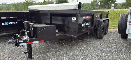 New 2026 BWISE DT714LP-LE-14 Dump Trailer