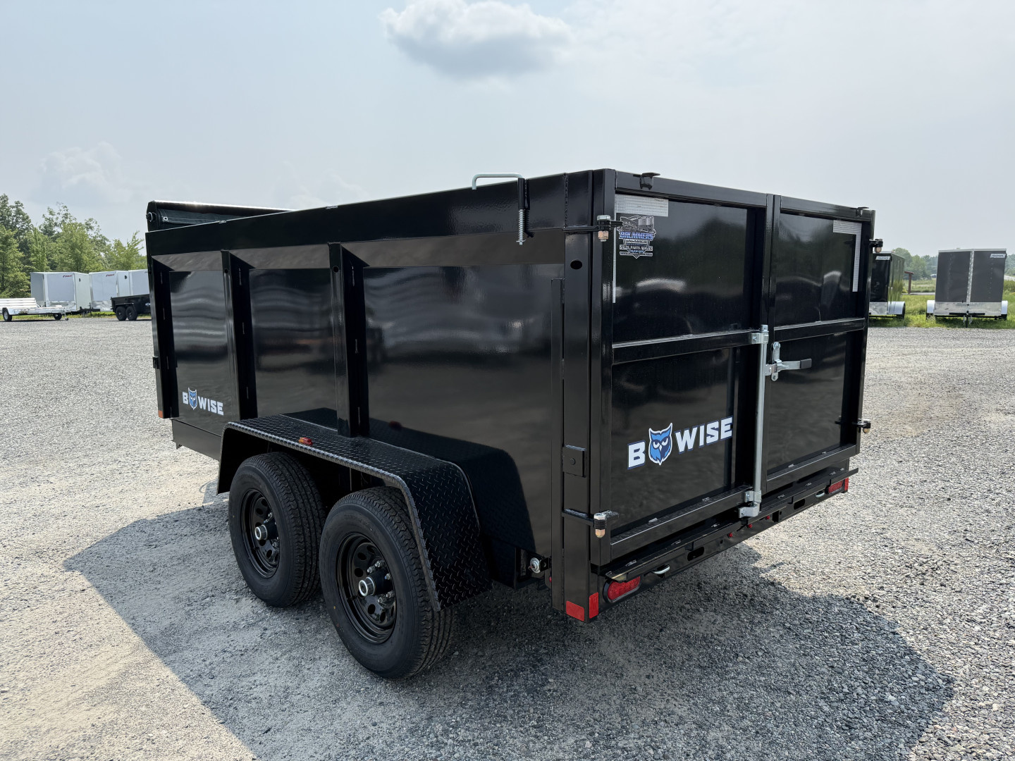 New 2026 BWISE DT612LP-LE-10 Dump Trailer