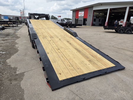 New 2026 H&H Trailers 82x26 Electric Tilt 14K Equipment Trailer