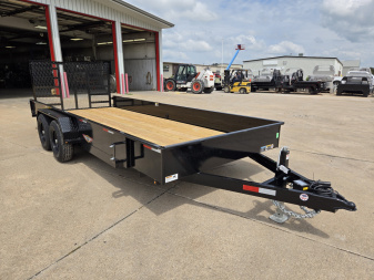 New 2026 H&H Trailers 82x18 Solid Side 10K Utility Trailer