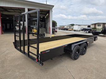 New 2026 H&H Trailers 82x20 Solid Side 10K Utility Trailer