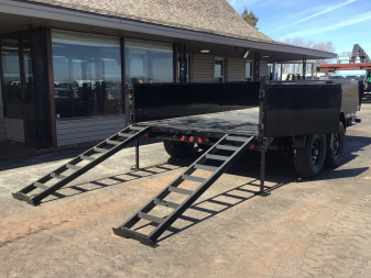 New 2026 PJ 83"x14' BP Tandem Axle Dump w/ 24" Sides – D7
