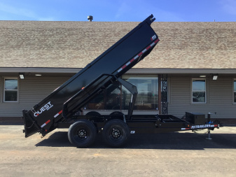 New 2026 PJ 83"x14' BP Tandem Axle Dump w/ 24" Sides – D7