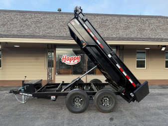 New 2026 PJ 60"x10' Tandem Axle Utility Dump Trailer w/ 18" Sides – D5