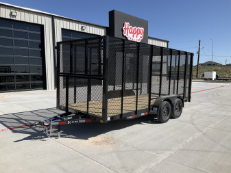 2026 Delco 77"x16' Tandem Axle Trash Trailer- A5