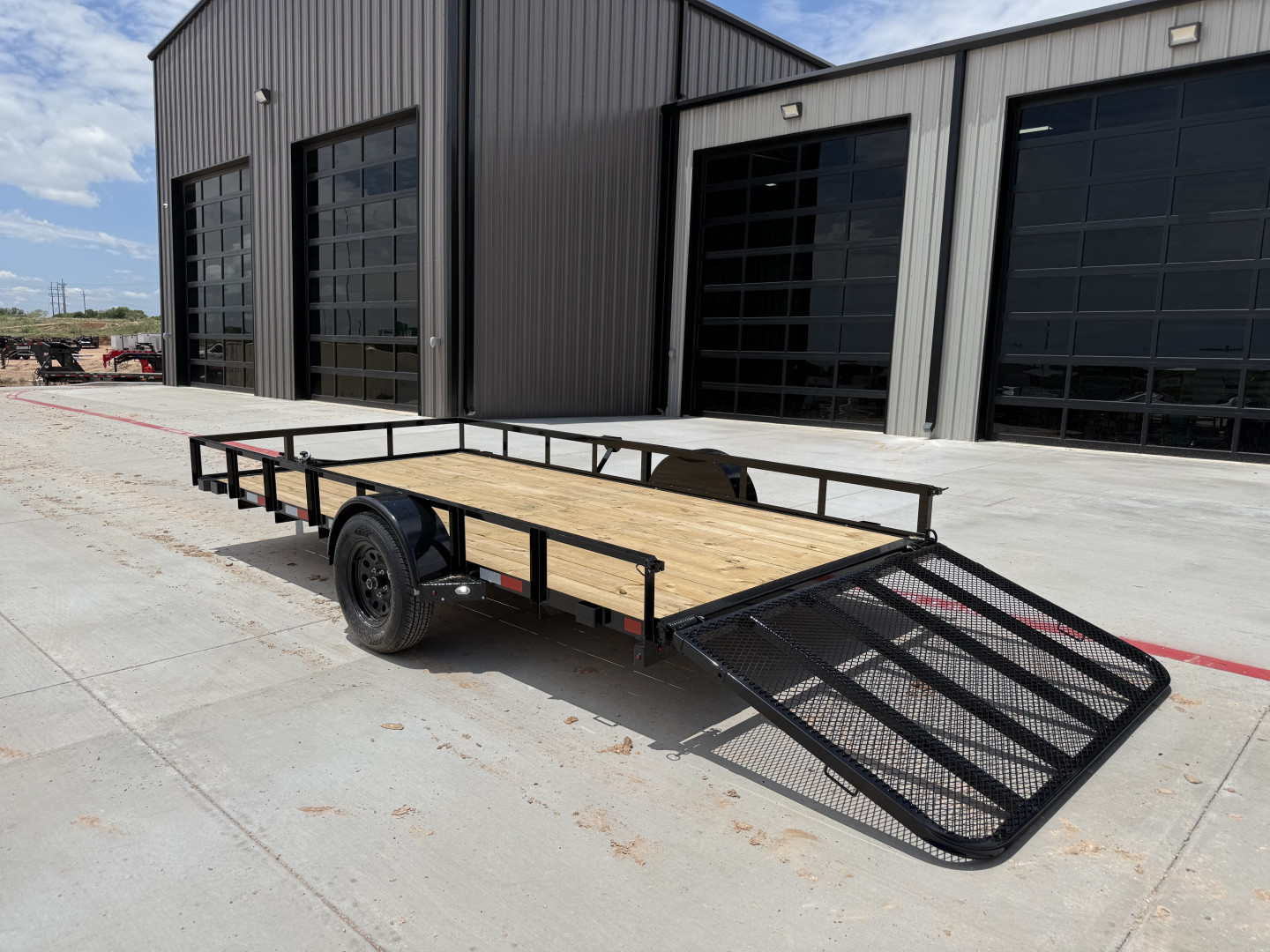 New 2026 X-On 83"x14' Single Axle Utility Trailer - U3