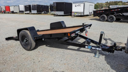 New 2026 BWise 5x12 Single Axle Tilt Trailer