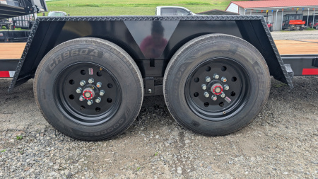 New 2026 BWise 22' (4+18) Lo Pro Gravity Split Tilt Trailer