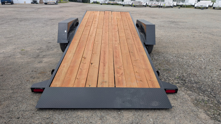 New 2026 BWise 22' (4+18) Lo Pro Gravity Split Tilt Trailer