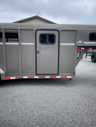 Used 2011 CornPro 18' STOCK COMBO Horse Trailer