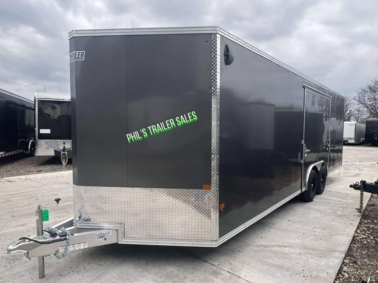 New E-Z Hauler 24' ALL ALUMINUM Cargo / Enclosed Trailer CAR HAULER ESCAPE DOOR