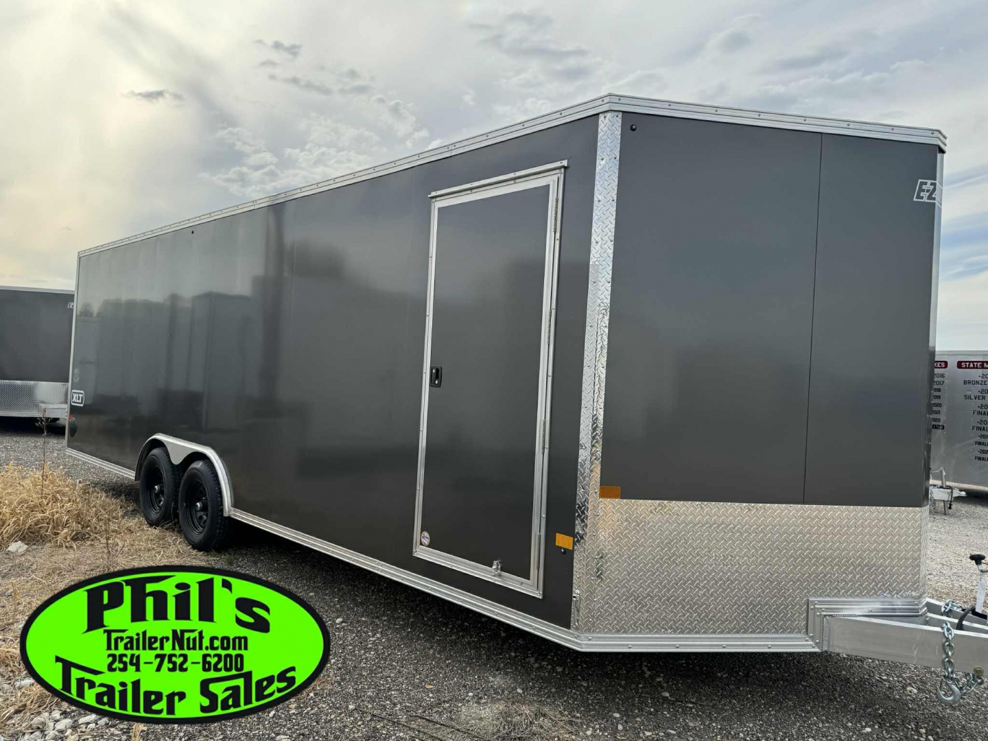 New E-Z Hauler 24' ALL ALUMINUM Cargo / Enclosed Trailer CAR HAULER ESCAPE DOOR