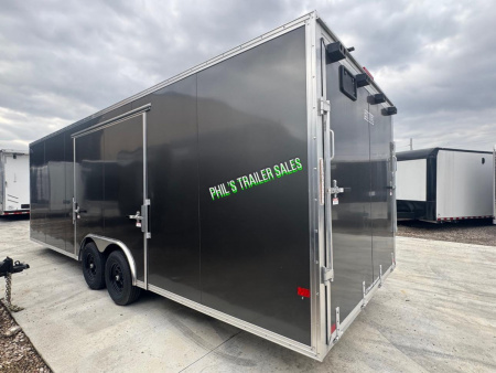 New E-Z Hauler 24' ALL ALUMINUM Cargo / Enclosed Trailer CAR HAULER ESCAPE DOOR