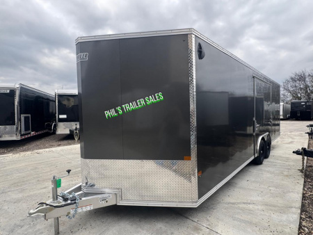 New E-Z Hauler 24' ALL ALUMINUM Cargo / Enclosed Trailer CAR HAULER ESCAPE DOOR