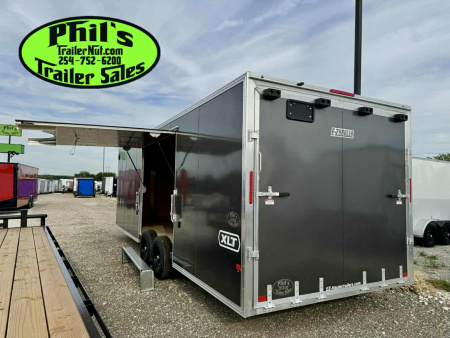 New E-Z Hauler 24' ALL ALUMINUM Cargo / Enclosed Trailer CAR HAULER ESCAPE DOOR