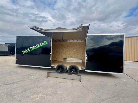 New E-Z Hauler 24' ALL ALUMINUM Cargo / Enclosed TrailerCAR HAULER ESCAPE DOOR