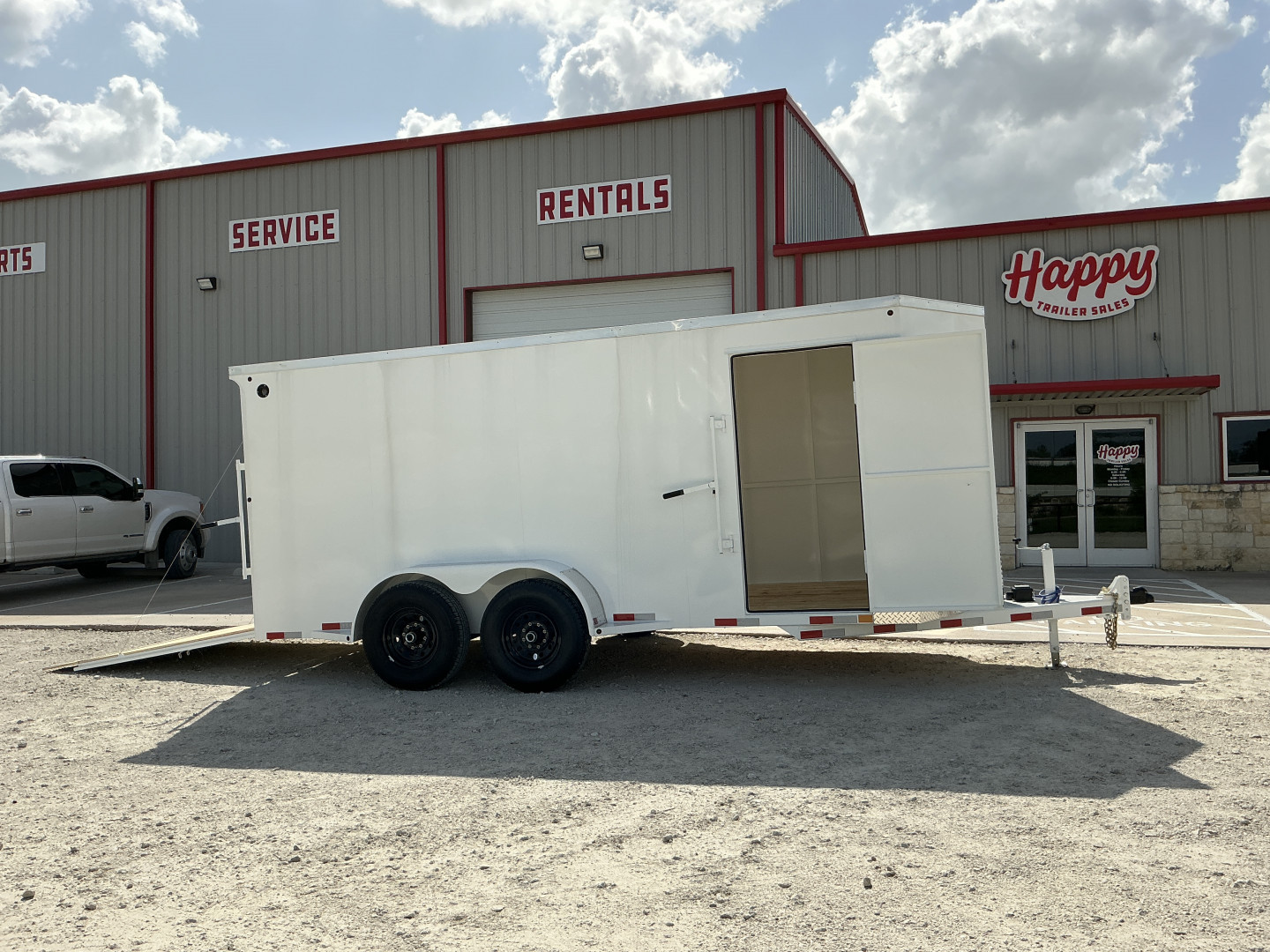 New 2025 X-On 6’8"x16’ BP Steel Enclosed Trailer – E7