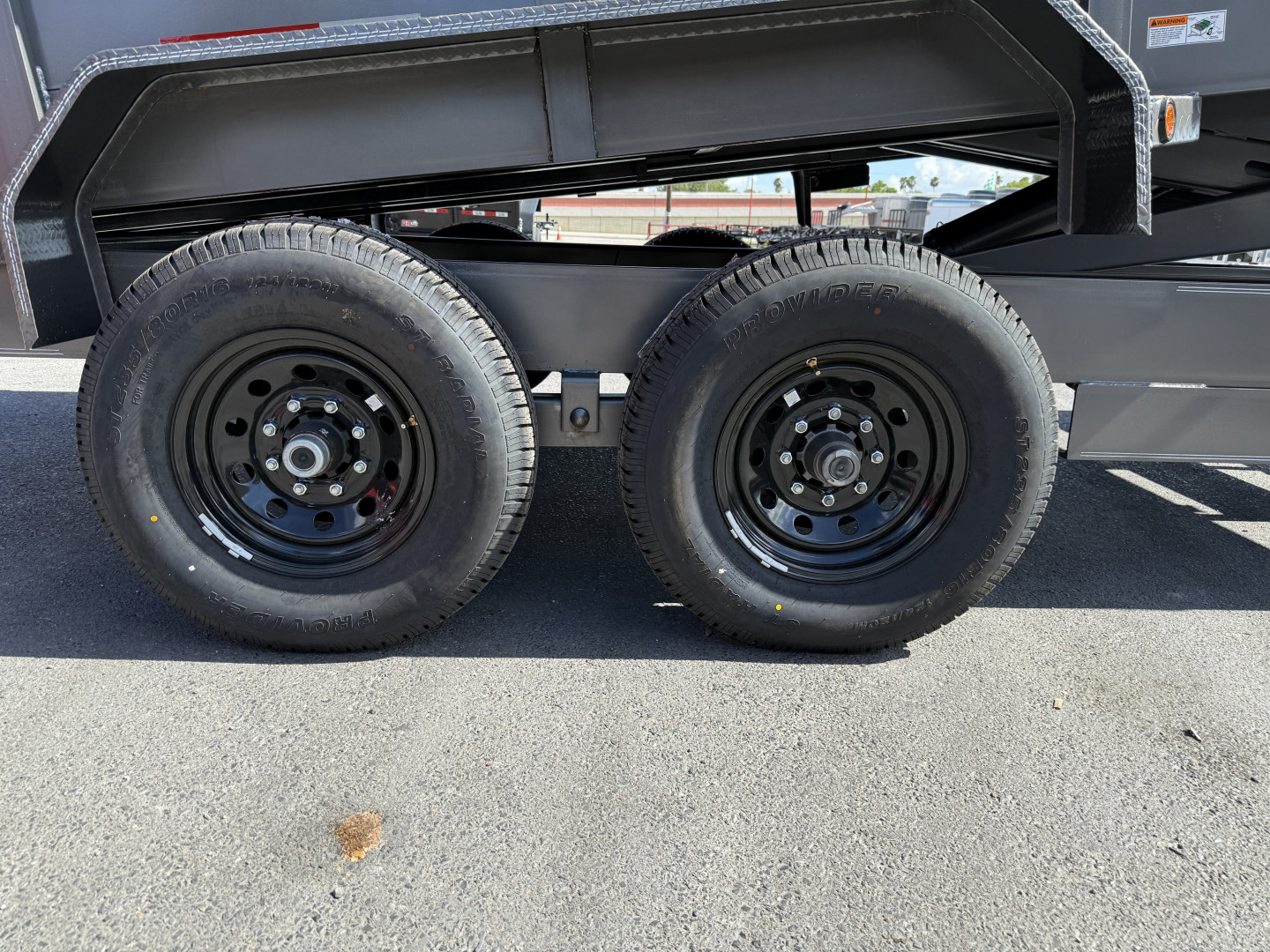 New 2025 Texas Bragg Trailers 7X16 3Ft Walls Dump Trailer