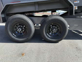New 2025 Texas Bragg Trailers 7X16 3Ft Walls Dump Trailer