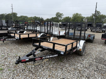 New 2026 PJ TRAILER UTILITY U6101 60X10 SA STRAIGHT DECK (GVW:2995) BLACK