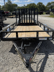 New 2026 PJ TRAILER UTILITY U2101 72X10 SA STRAIGHT DECK (GVW:2995) BLACK