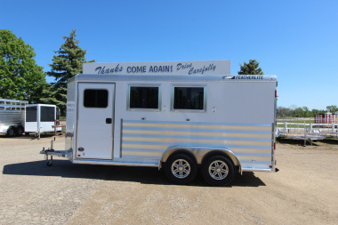New 2025 Featherlite Trailers 2 Horse BP Trailer