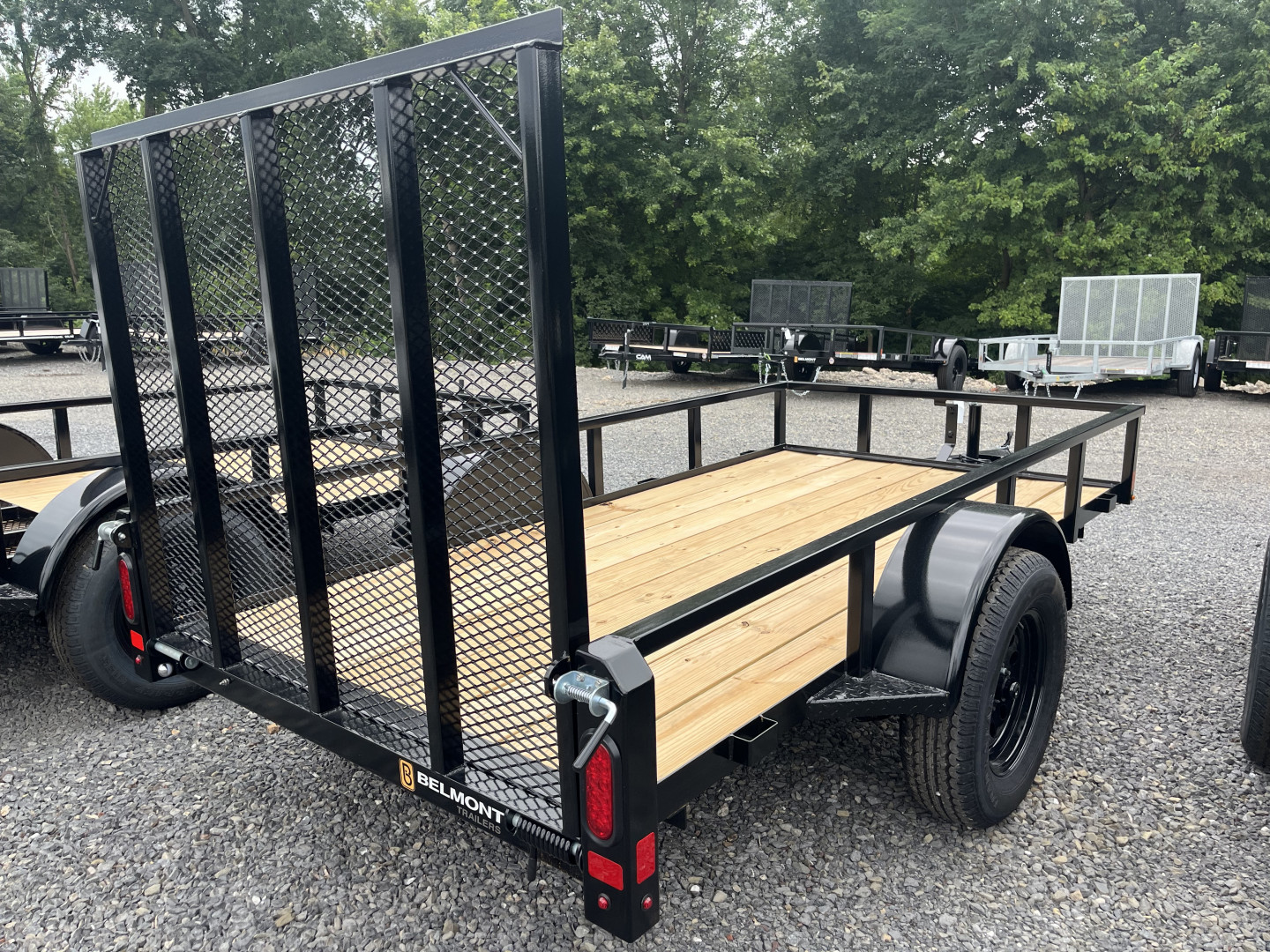New 2025 Belmont - 5x10 Utility Trailer - Black