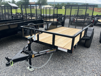 New 2025 Belmont - 5x10 Utility Trailer - Black