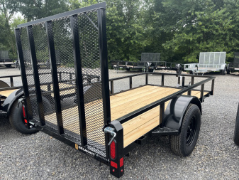 New 2025 Belmont - 5x10 Utility Trailer - Black