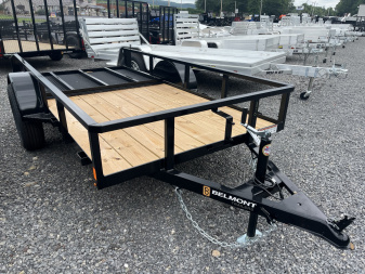 New 2025 Belmont - 5x10 Utility Trailer - Black