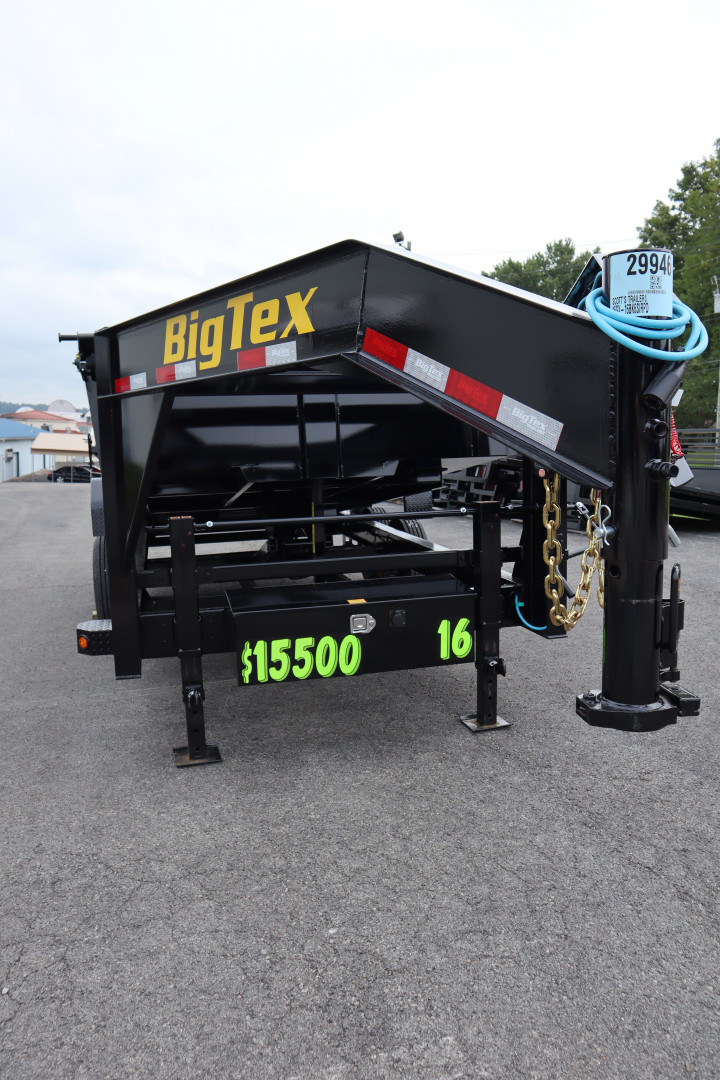 New 2026 Big Tex Trailers 16' Gooseneck Dump Trailer