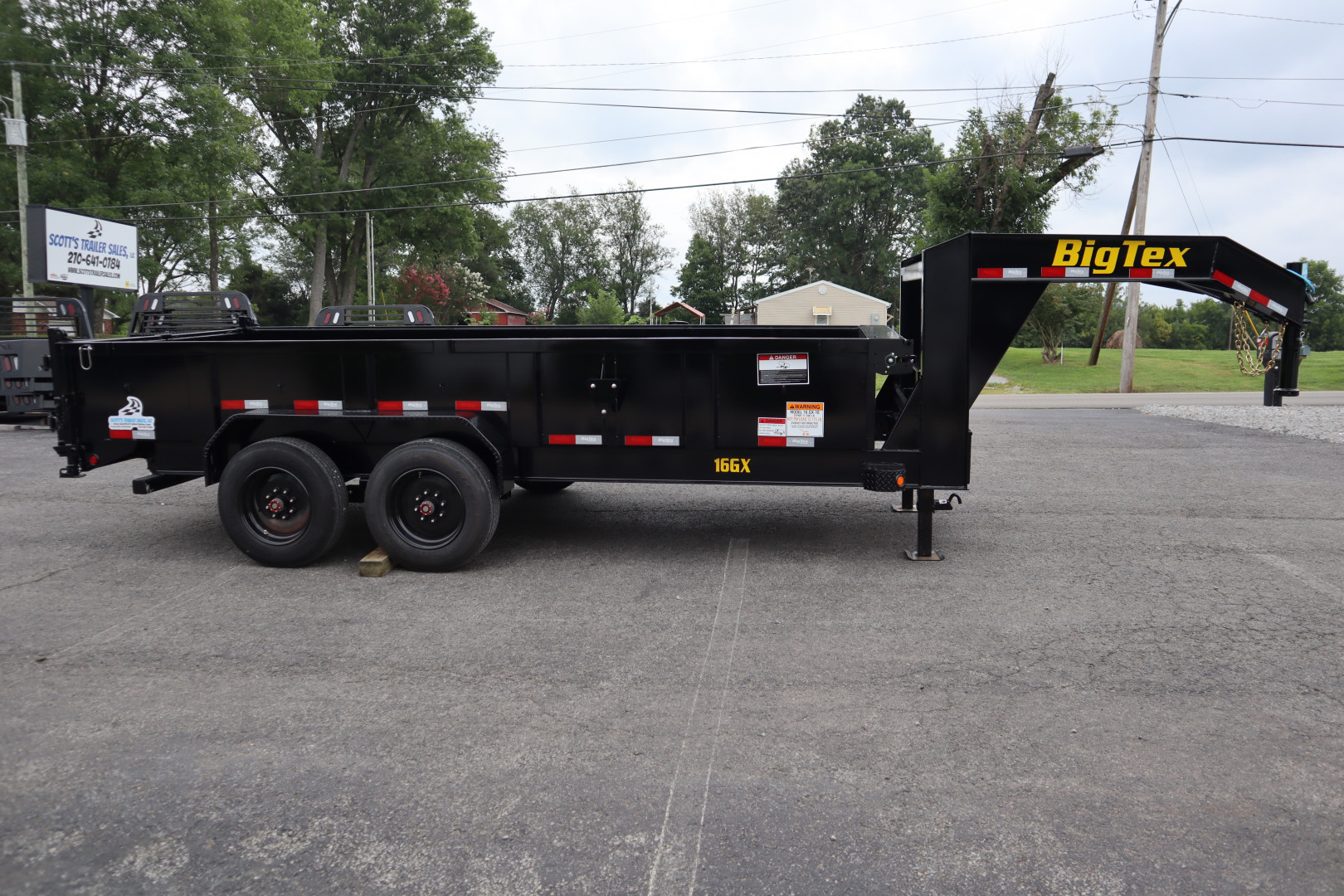New 2026 Big Tex Trailers 16' Gooseneck Dump Trailer