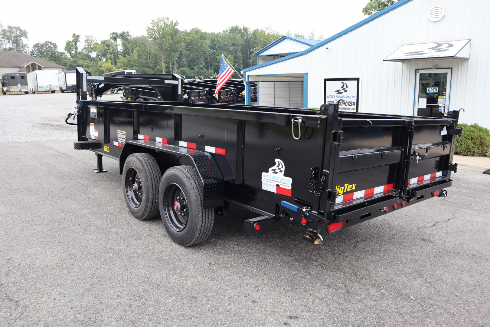 New 2026 Big Tex Trailers 16' Gooseneck Dump Trailer