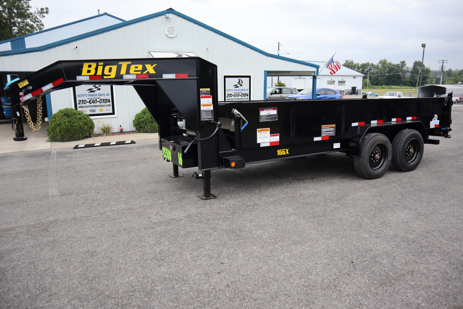 New 2026 Big Tex Trailers 16' Gooseneck Dump Trailer