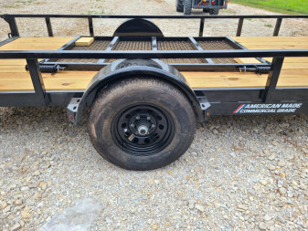 New Liberty 78 X 14 HD UTILITY, Single 5 k Axle, 4'Gate, 7k jack