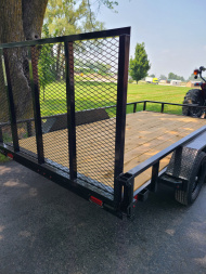New Liberty 83 X 14 TANDEM UTILITY, 2-35K brake axles, 7k jack