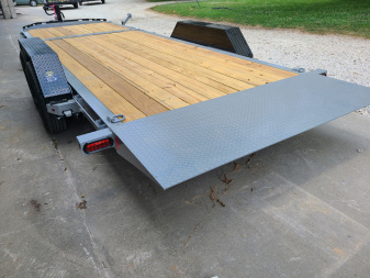 New Liberty 83 X 6'+16  SPLIT DECK TILT, 16K, GREY, I-Beam, Fork carriers, 18ply Tires