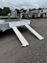 New 2026 Aluma 8118TA-EL-R-BT-SR Utility Trailer