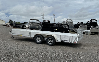 New 2026 Aluma 8118TA-EL-R-BT-SR Utility Trailer