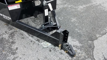 New 7 x 14 Sure-Trac HD Low Pro Scissor Hoist Dump Trailer, 14k GVWR w/ Tarp Kit Installed & 110v Batt. Charger