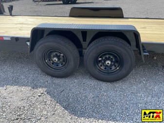New 2025 Down 2 Earth Trailers 20ft 14K w/ Fold Up Ramps Equipment Trailer