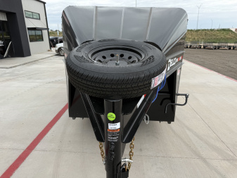 New 2026 Delco 6'8"x24' GN Metal Top Livestock Trailer - M8 Cowboy