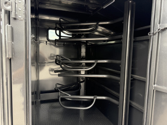 New 2026 Delco 6'8"x24' GN Metal Top Livestock Trailer - M8 Cowboy