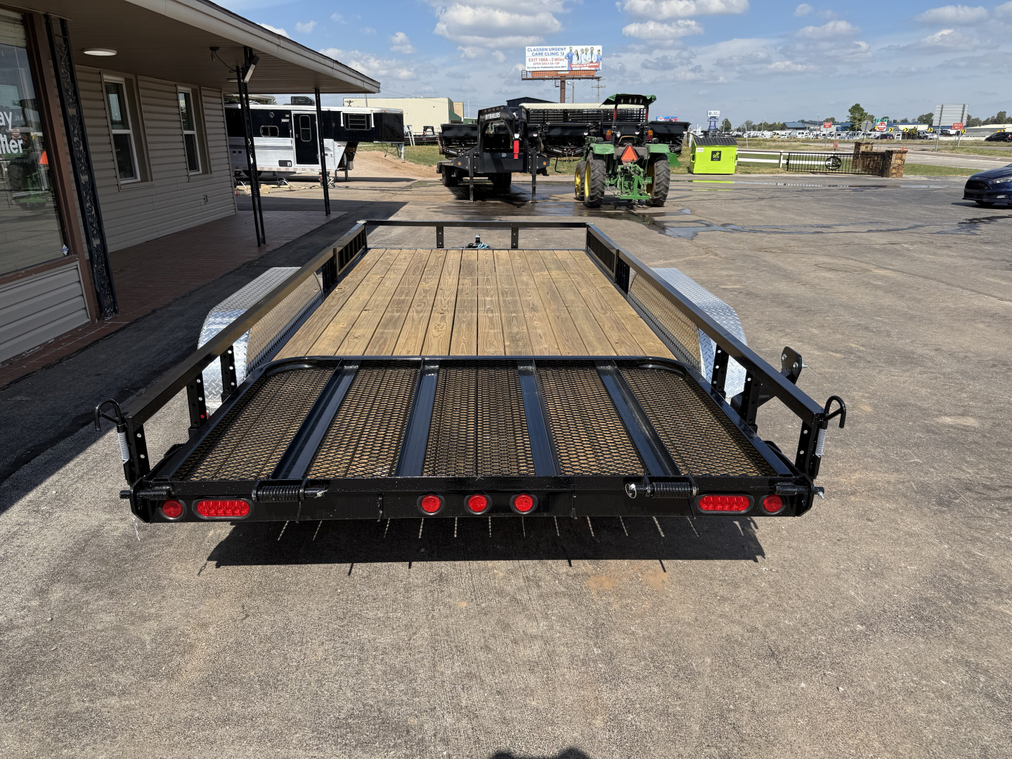 New 2026 PJ 83"x16' Tandem Axle Utility Trailer - UL