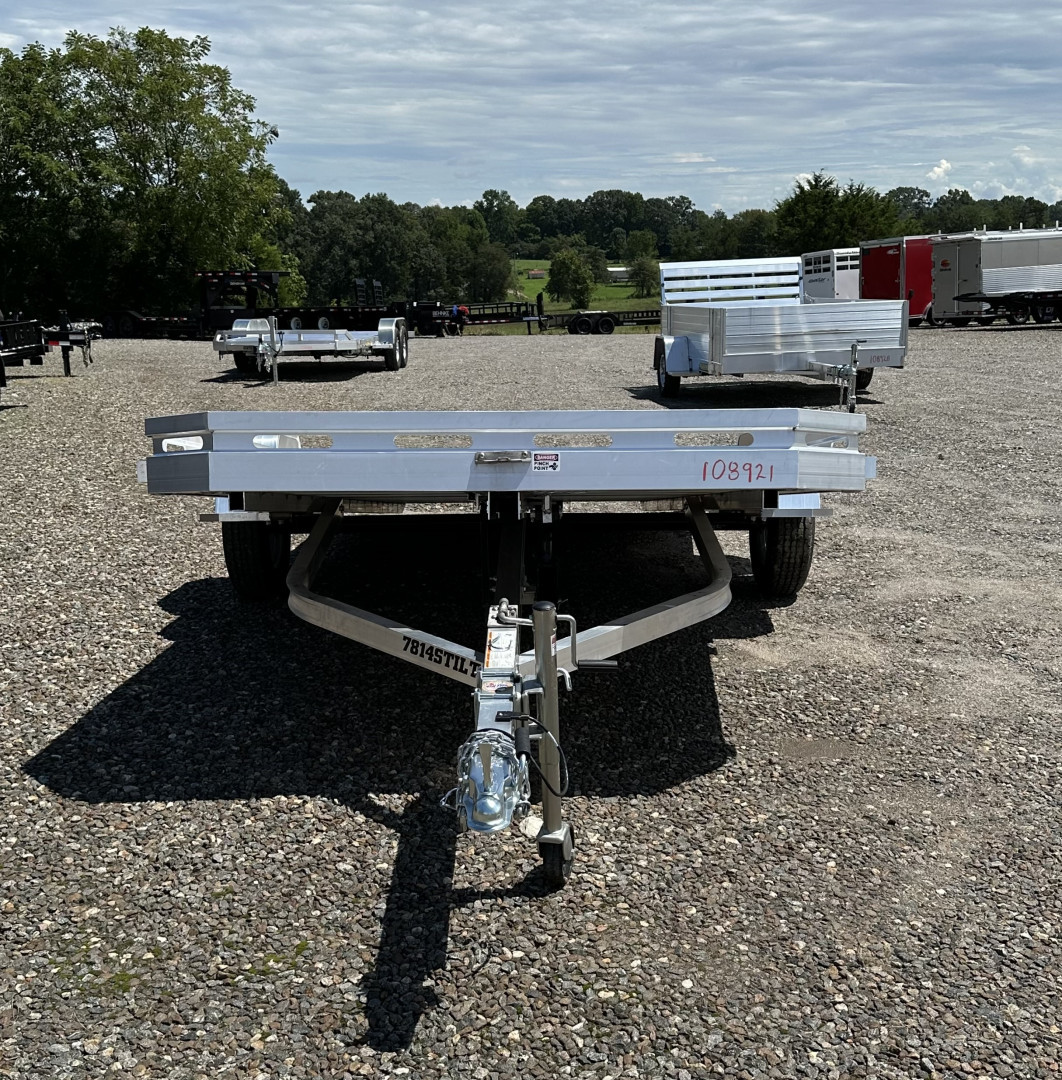 New 2026 Aluma 7814TILT-S Tiltrailer