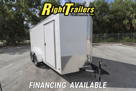 New 2025 7X14 NationCraft Cargo Trailer